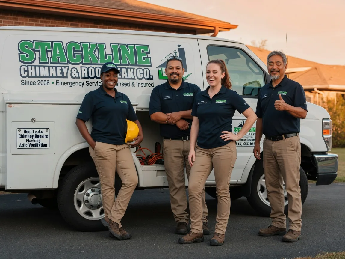 Chimney flashing repair company in Taloga, OK